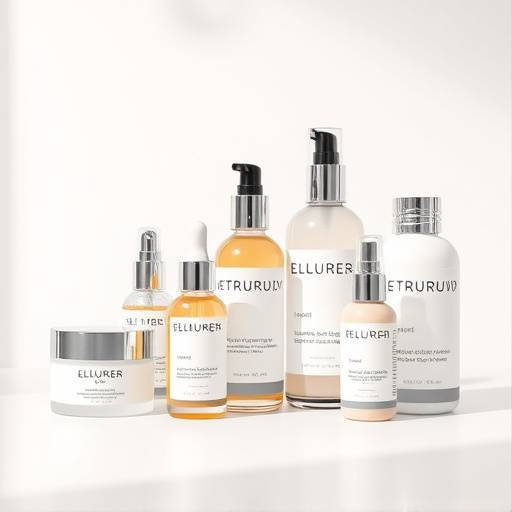 A clean and professional shot of skincare products, showcasing their packaging and textures, appealing to beauty and wellness consumers.